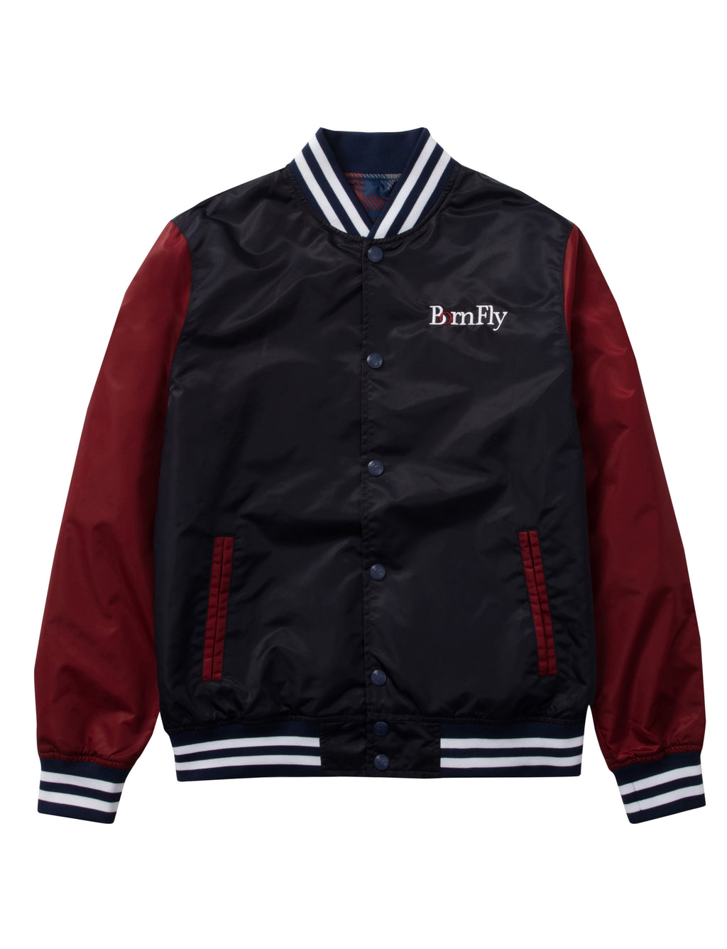 Born fly outlet varsity jacket