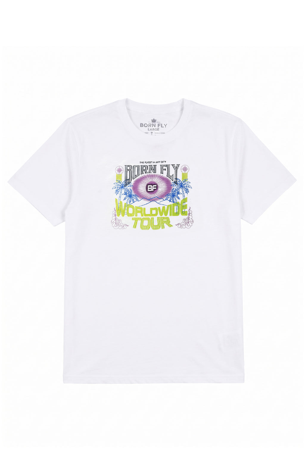 Fly World Tour Graphic Tee – BornFlyBrand