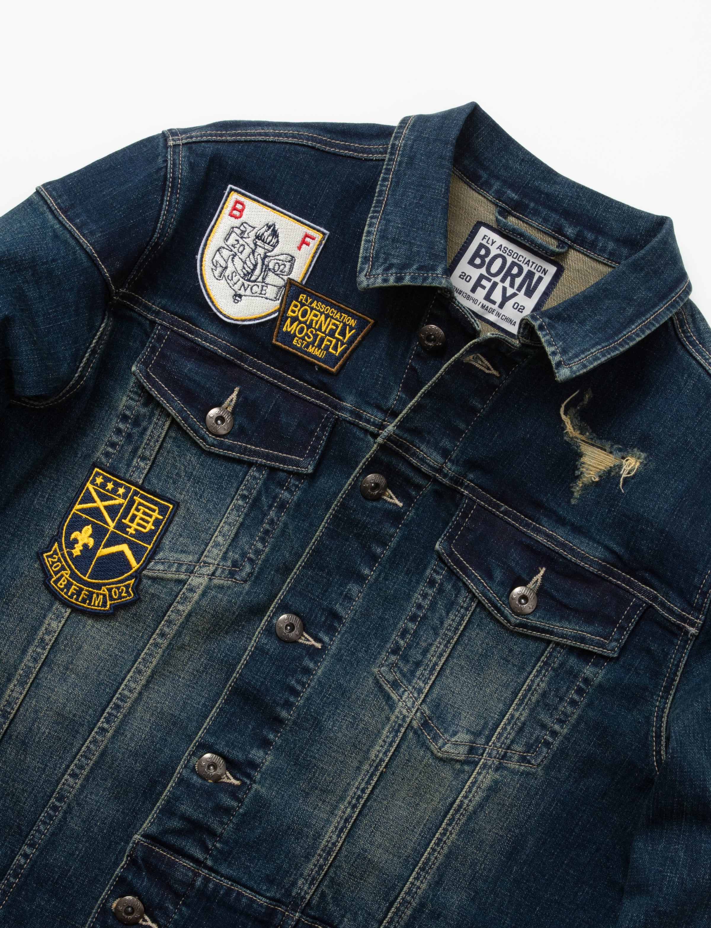 Born Fly The Fly Outfit Denim Jacket – Born-Fly